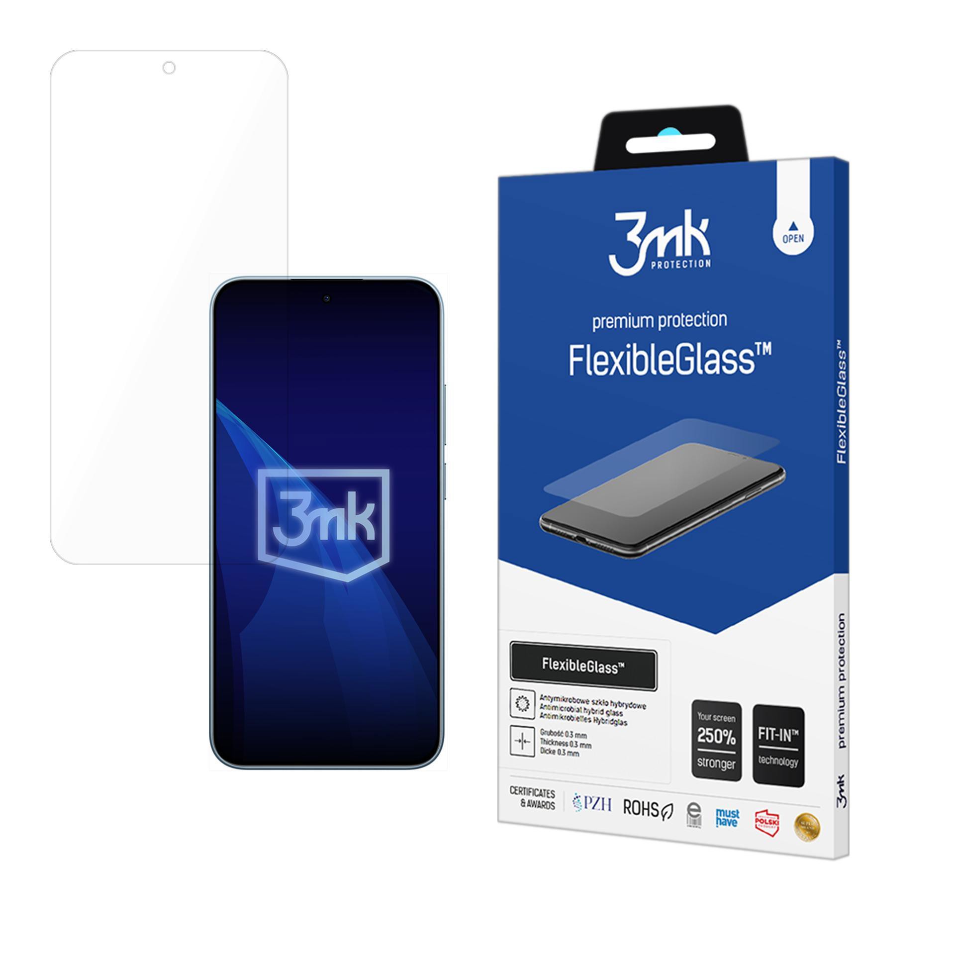 3mk hybridní sklo FlexibleGlass pro Redmi Note 15 Pro 5G