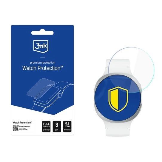 3mk hybridní sklo Watch Protection FlexibleGlass pro Samsung Galaxy Watch 8 40mm (3ks v balení)