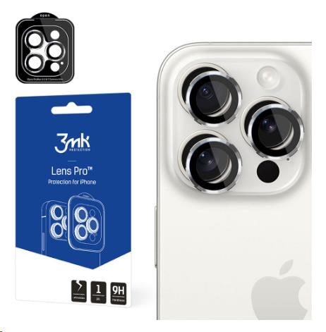 3mk Lens Protection Pro pro Apple iPhone 15 Pro Max, Silver
