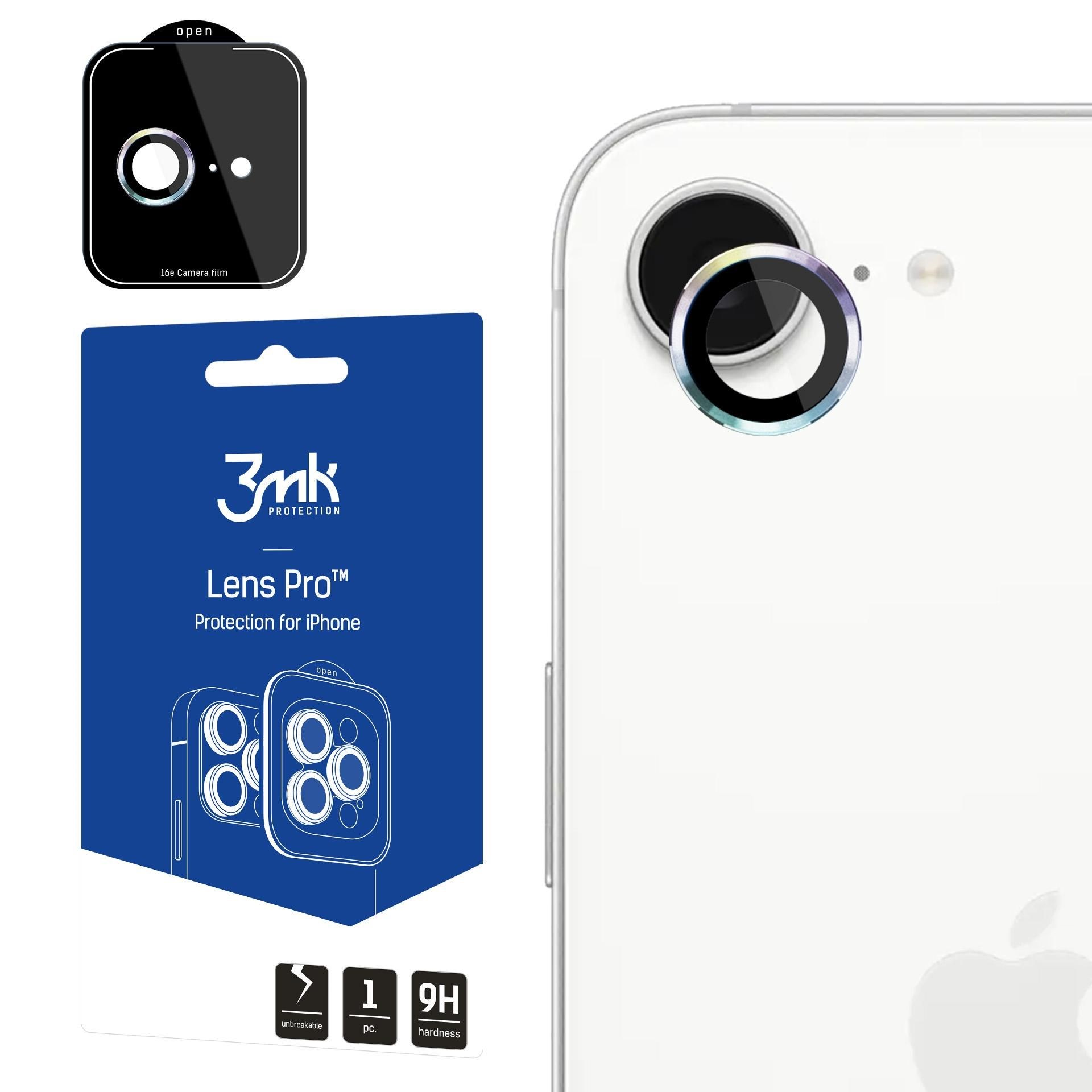 3mk Lens Protection Pro Rainbow pro Apple iPhone 16E / iPhone 17E