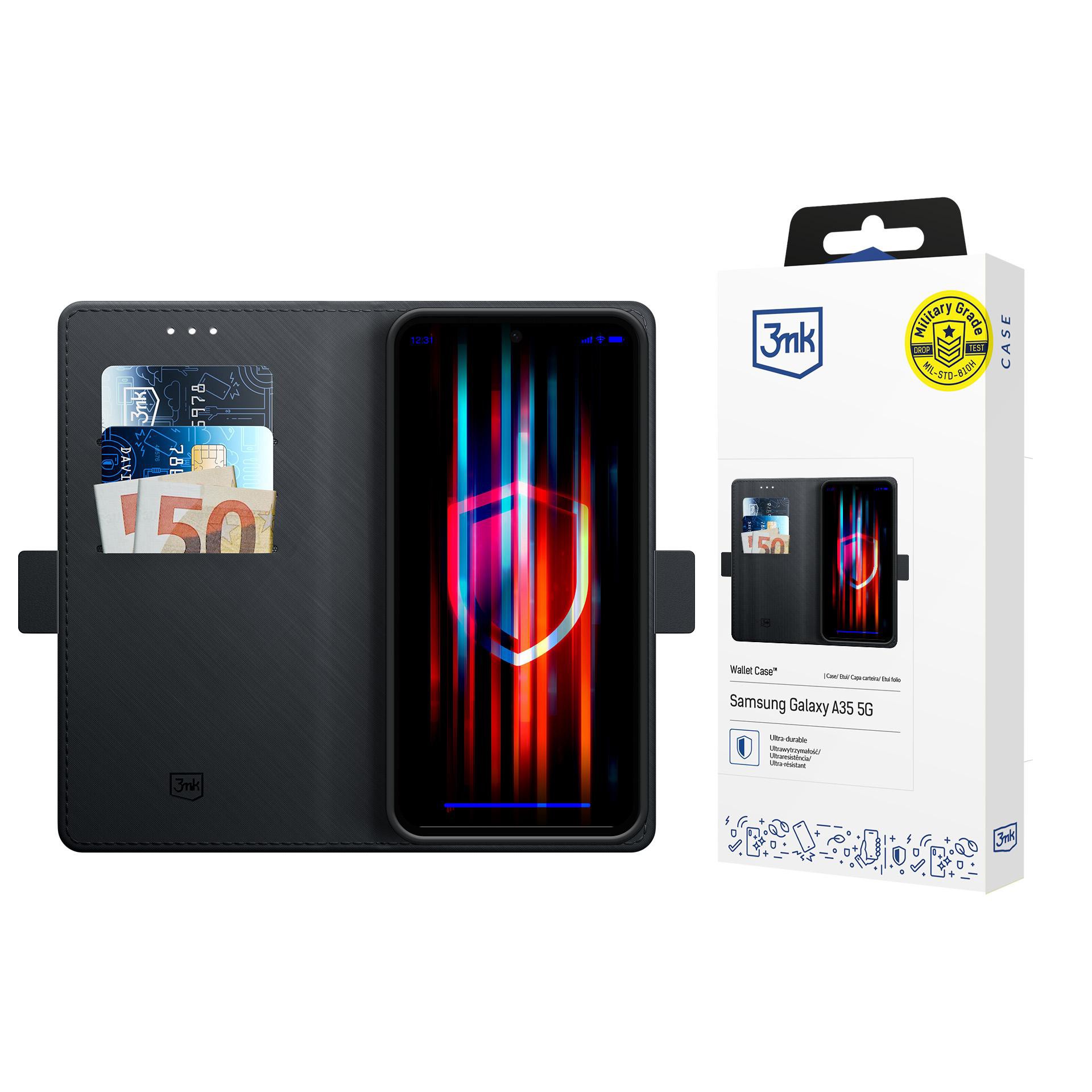 3mk ochranné pouzdro Wallet Case pro Samsung Galaxy A57