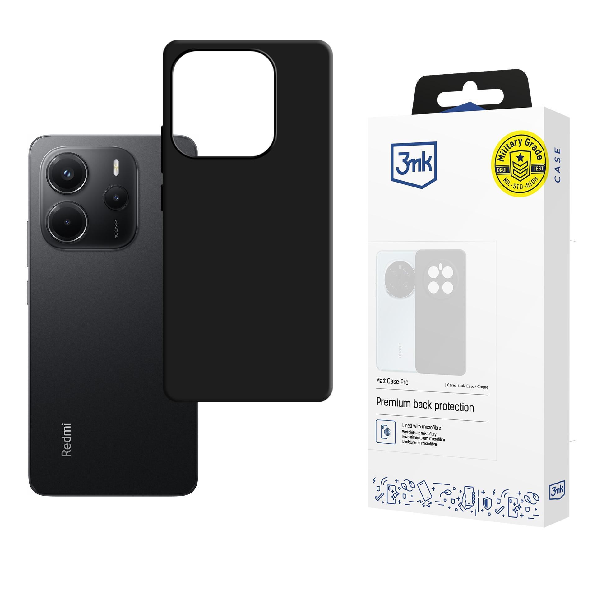 3mk ochranný kryt Matt Case Pro pro Redmi Note 14 Pro 4G