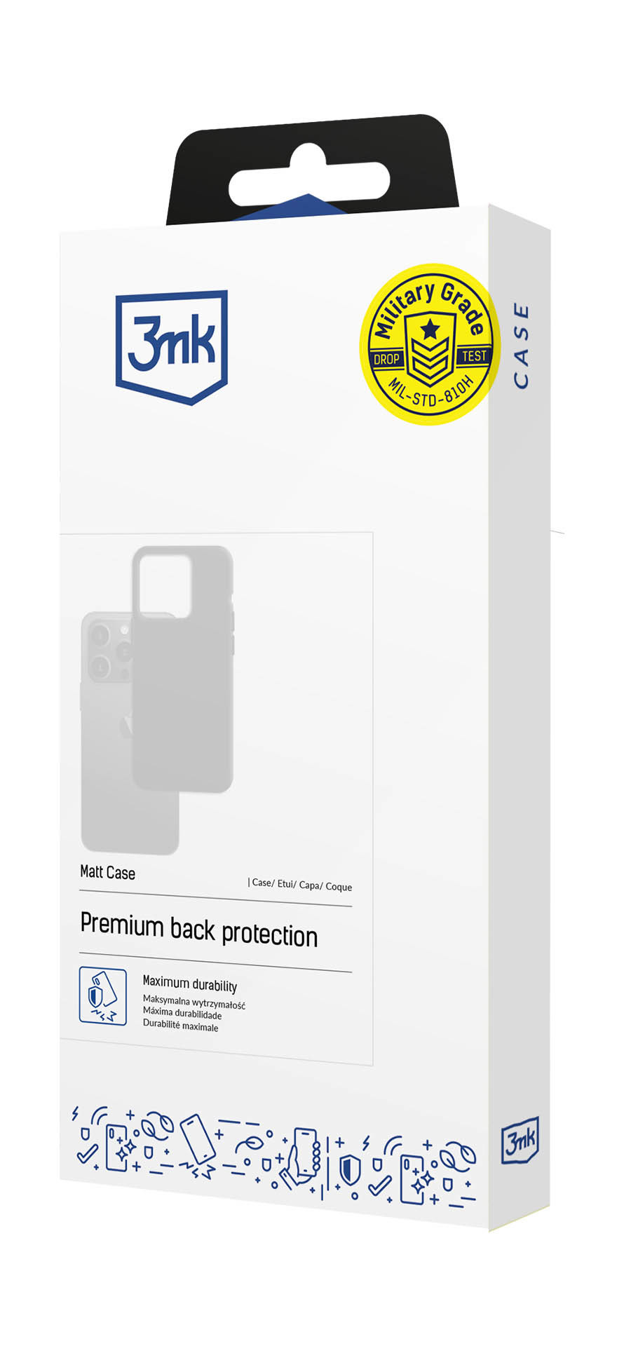 3mk ochranný kryt Matt Case pro Redmi Note 15 Pro 4G