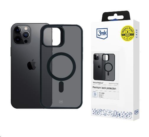 3mk ochranný kryt Smoke MagCase pro Apple iPhone 12 Pro Max