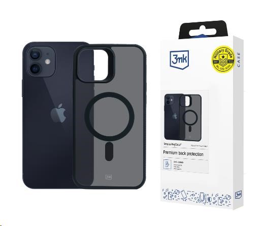3mk ochranný kryt Smoke MagCase pro Apple iPhone 12/12 Pro