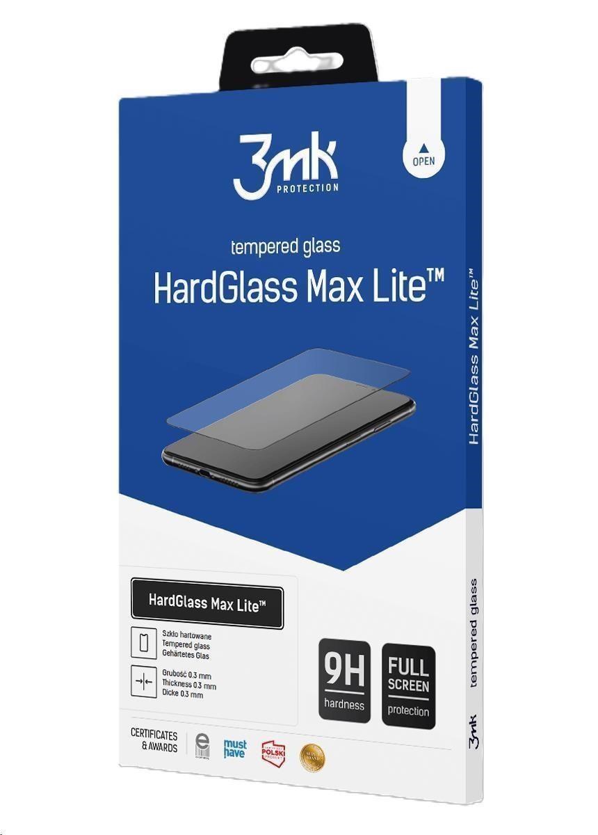 3mk tvrzené sklo HardGlass Max Lite Black pro Redmi Note 14 PRO/14 PRO+ 5G