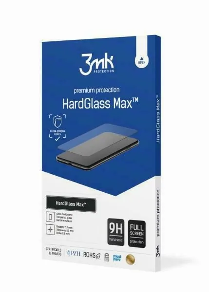Tvrzené sklo 3MK HardGlass Max Xiaomi 13 Pro/12 Pro black