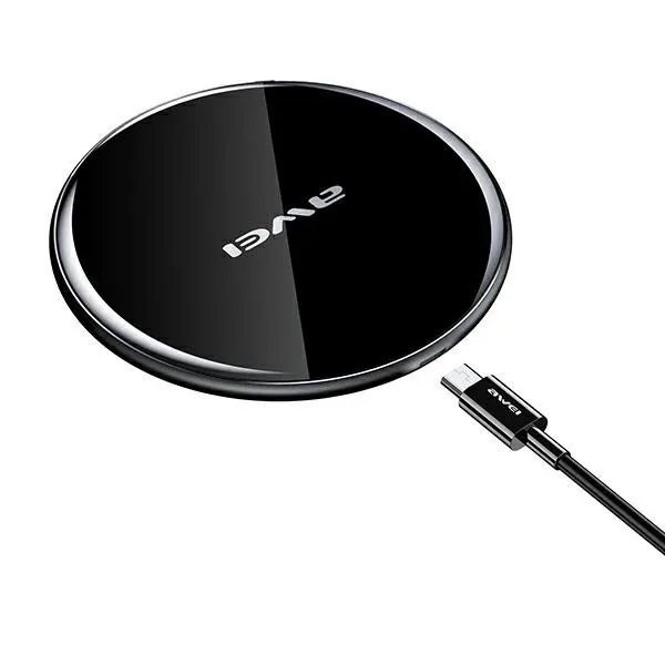 Bezdrátová nabíječka AWEI wireless charger W8 10W black