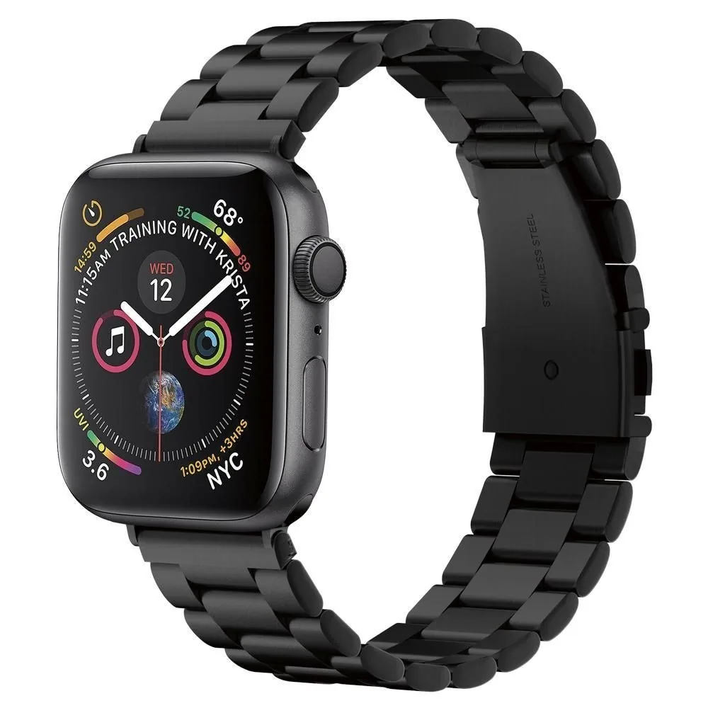 Kryt Band Spigen Modern Fit Band Apple Watch 4/5/6/7/SE/8/9/Ultra 44/45/49mm Black