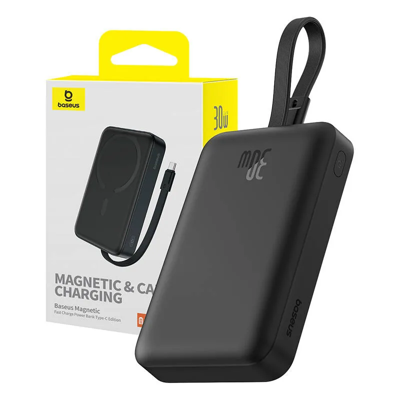 Baseus Magnetic Mini powerbank 10000mAh 30W MagSafe black