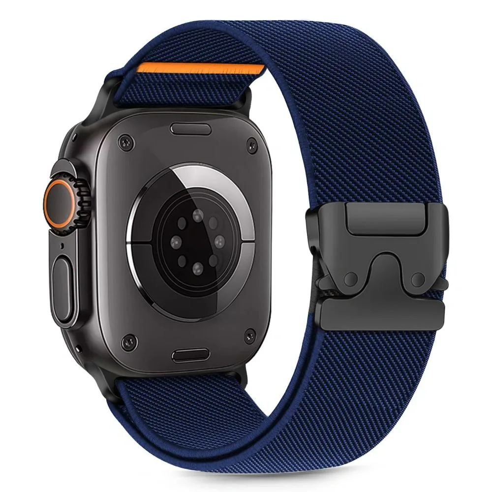 Belt Tech-Protect Nylon Clasp Apple Watch 6 / 7 / 8 / 9 / 10 / SE / Ultra 1 / 2 44/45/46/49mm Navy