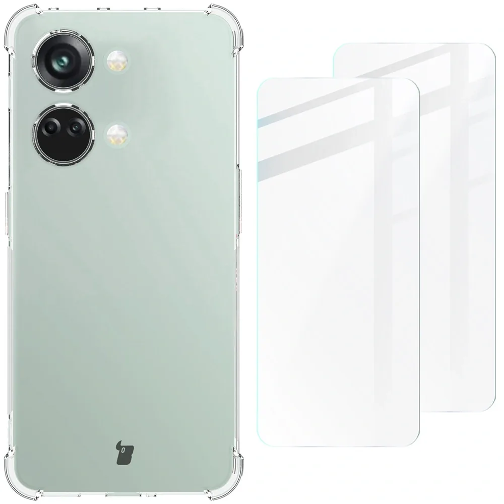 Kryt Bizon Case Clear Pack OnePlus Nord 3 clear