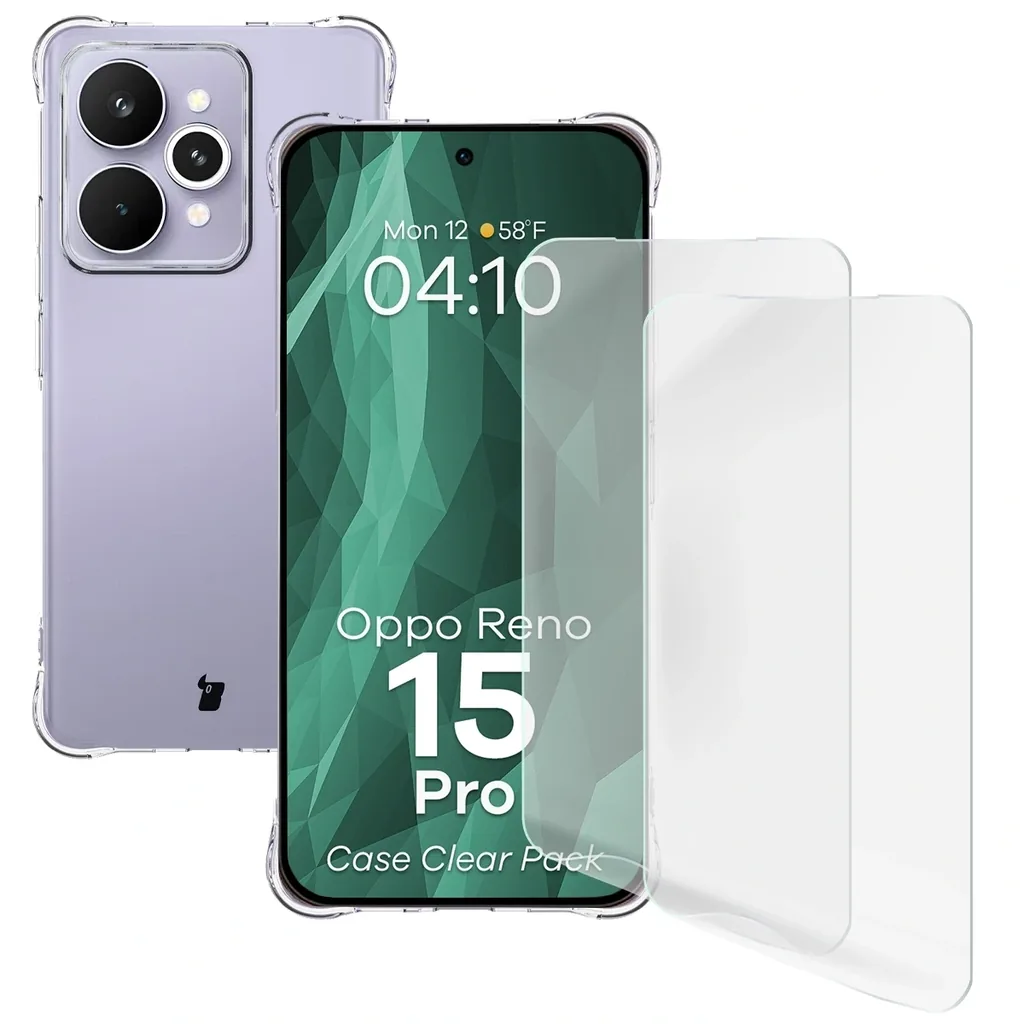 Kryt Bizon Case Clear Pack Oppo Reno 15 Pro