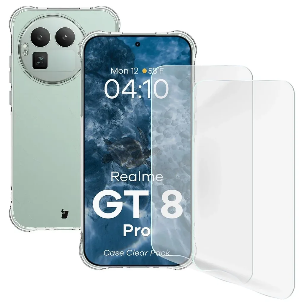 Kryt Bizon Case Clear Pack Realme GT 8 Pro