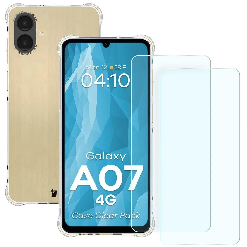 Kryt Bizon Case Clear Pack Samsung Galaxy A07 4G