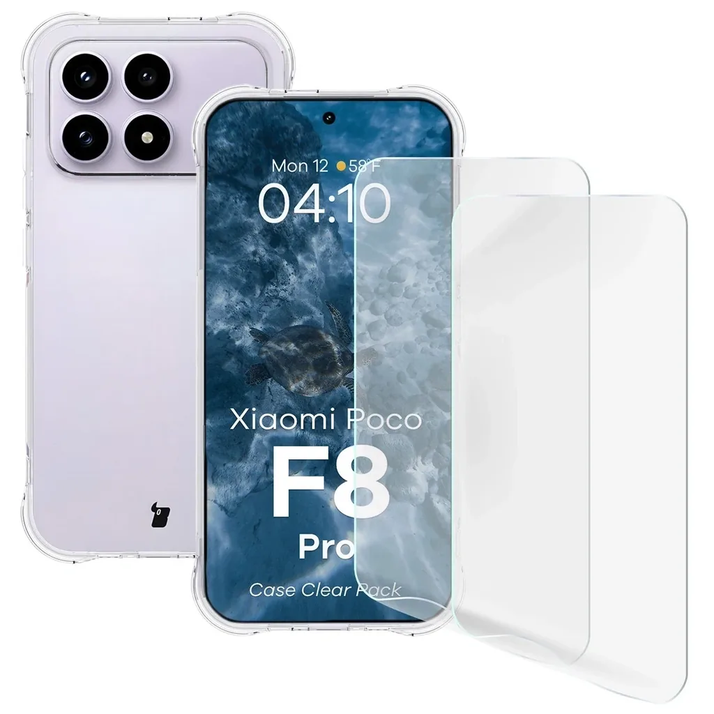 Kryt Bizon Case Clear Pack Xiaomi POCO F8 Pro