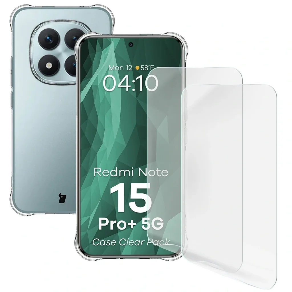 Kryt Bizon Case Clear Pack Xiaomi Redmi Note 15 Pro+ Plus 5G