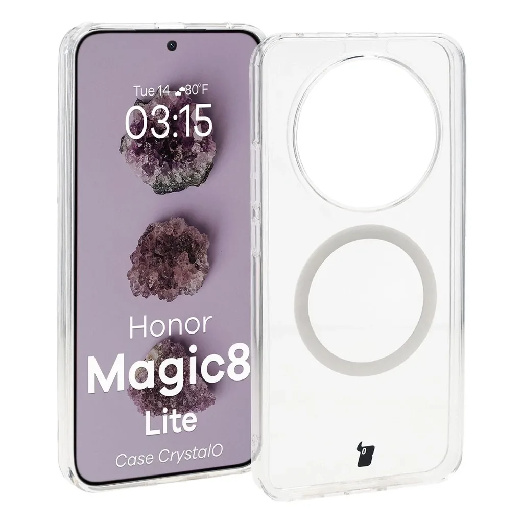 Kryt Bizon Case CrystalO Magnetic Honor Magic8 Lite clear