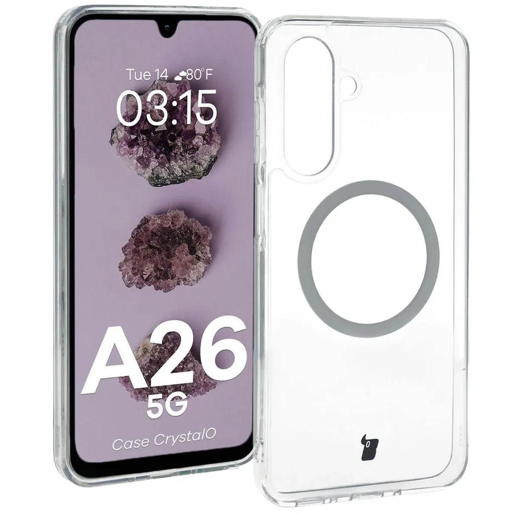 Kryt Bizon Case CrystalO Samsung Galaxy A26 5G clear