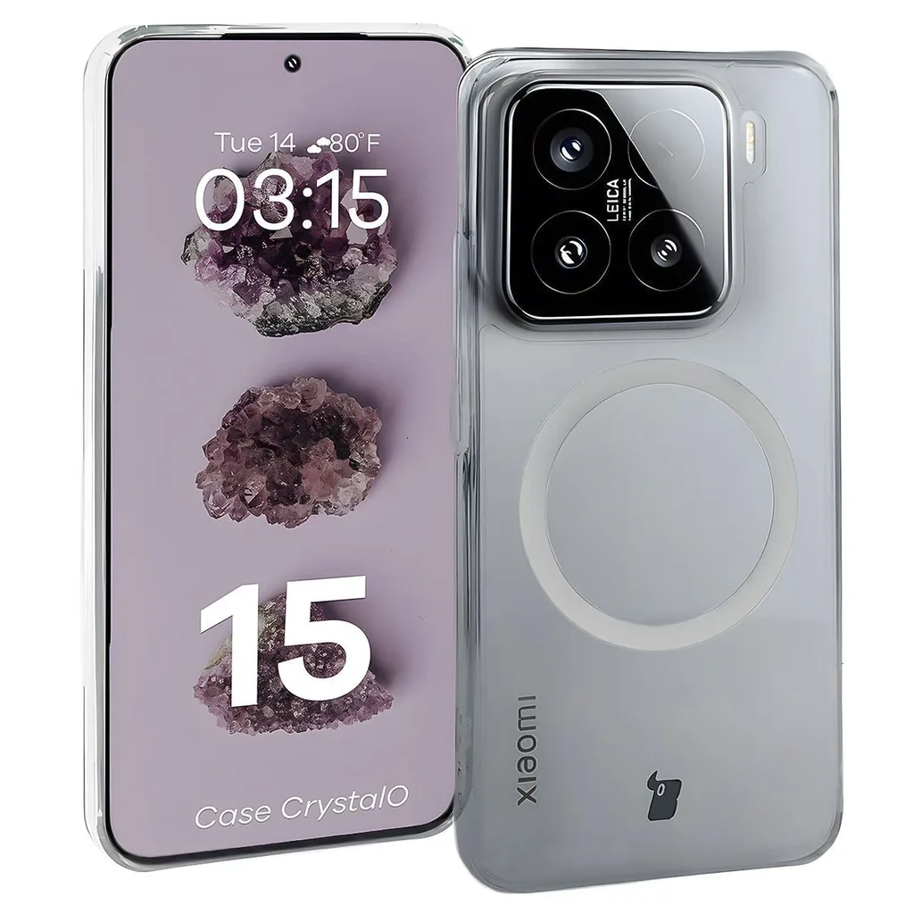 Kryt Bizon Case CrystalO Xiaomi 15 clear