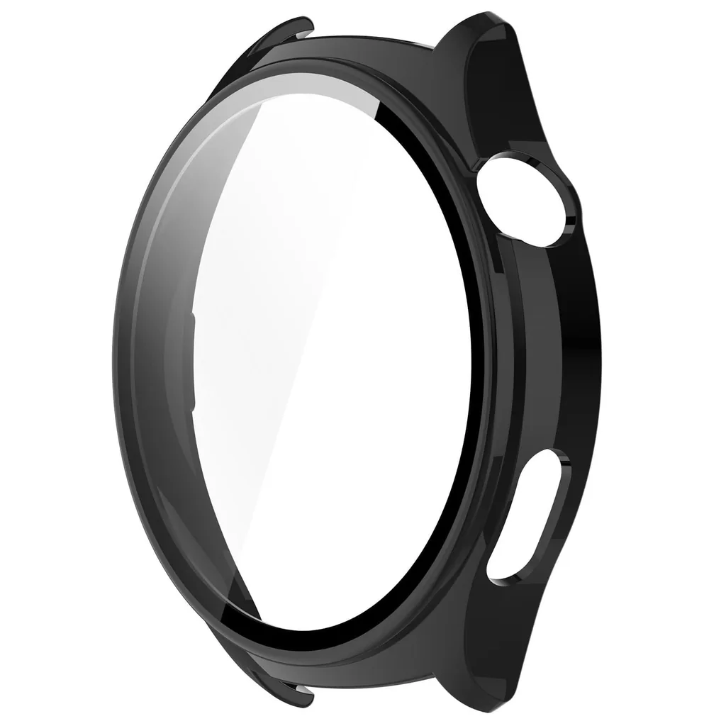 Kryt Bizon Case + Glass Watch Huawei Watch 4 46 mm black