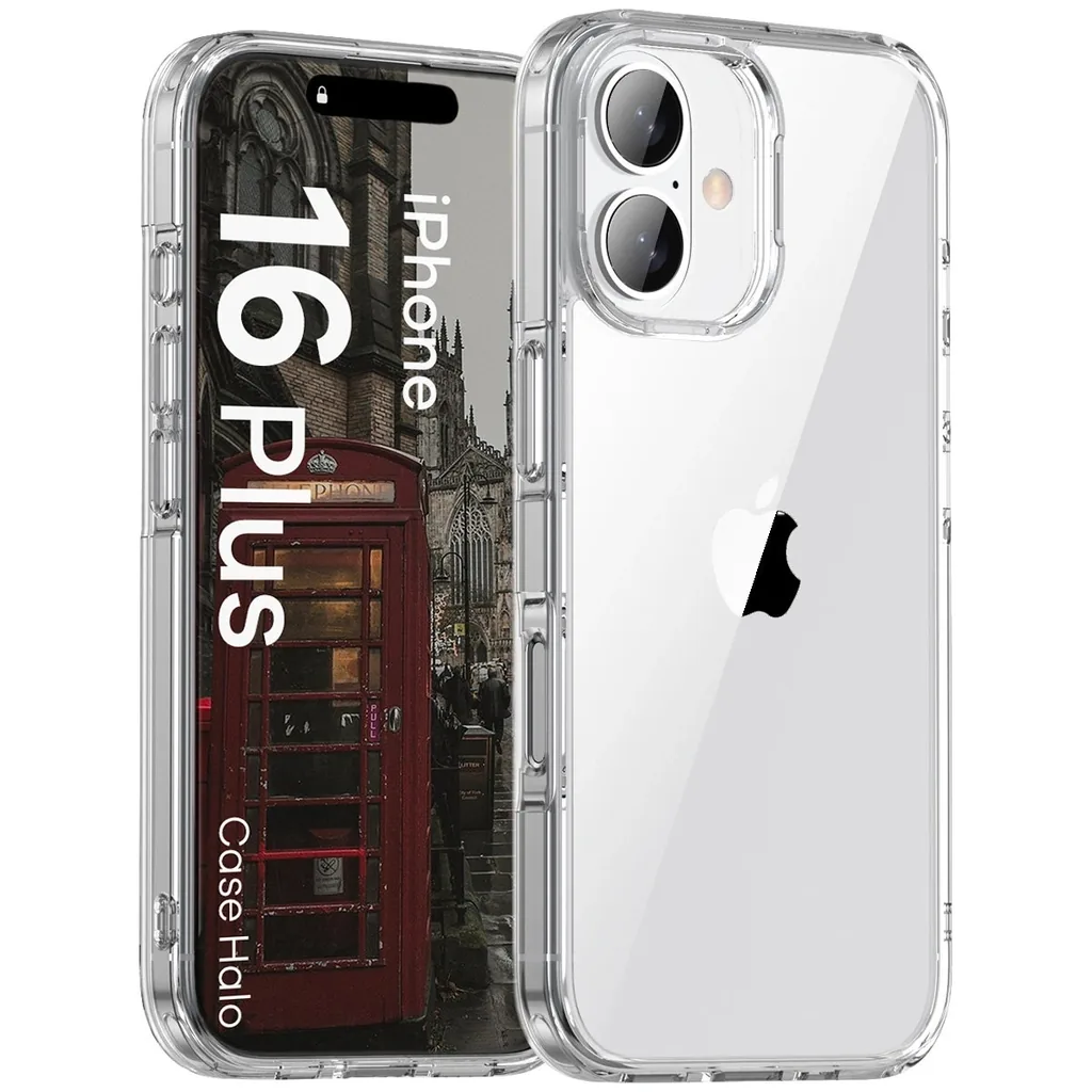 Kryt Bizon Case Halo Apple iPhone 16 Plus clear