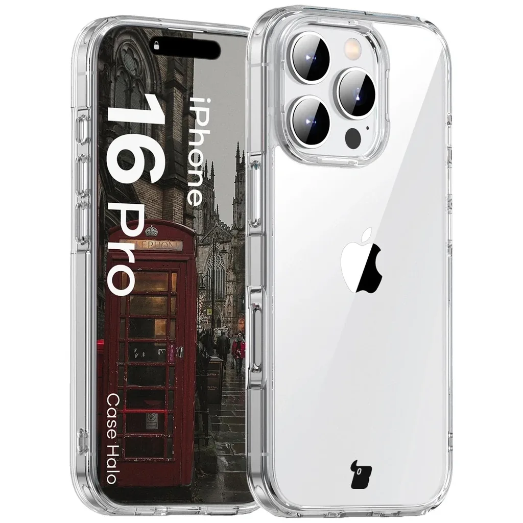 Kryt Bizon Case Halo Apple iPhone 16 Pro clear