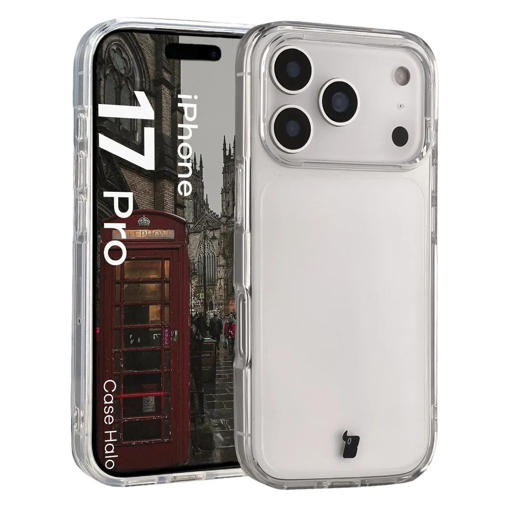 Kryt Bizon Case Halo Apple iPhone 17 Pro clear