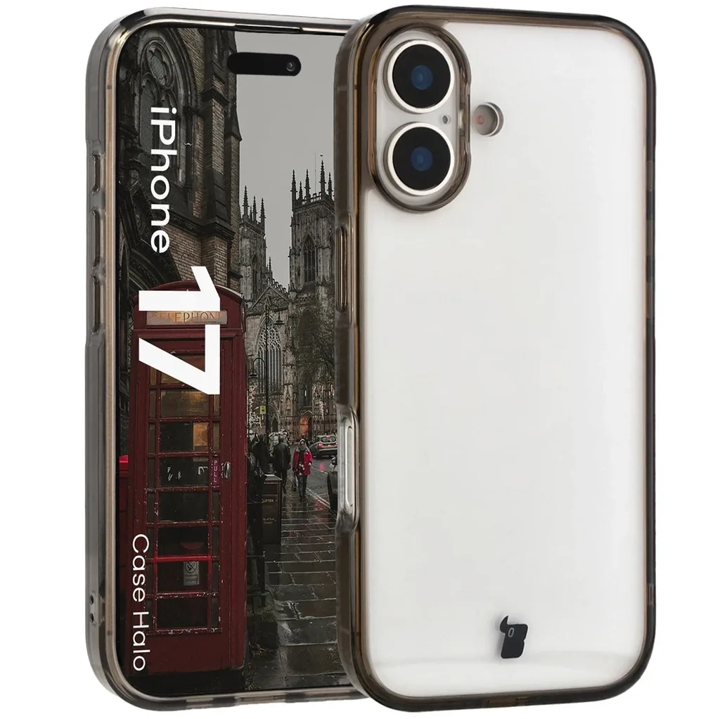 Kryt Bizon Case Halo Apple iPhone 17 smoky black