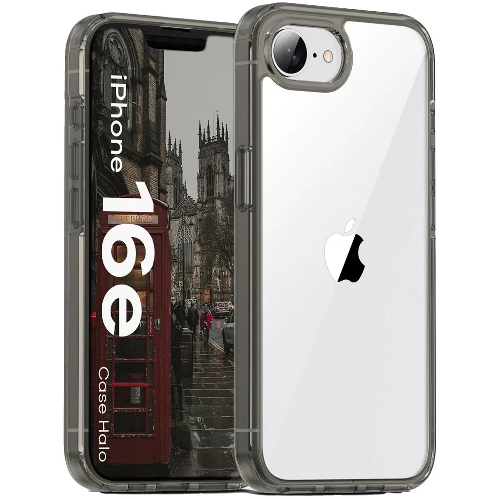 Kryt Bizon Case Halo Apple iPhone 17e / 16e smoky black