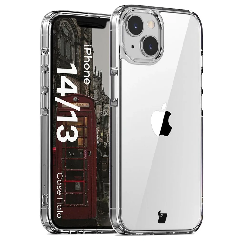Kryt Bizon Case Halo for Apple iPhone 14 / 13 transparent