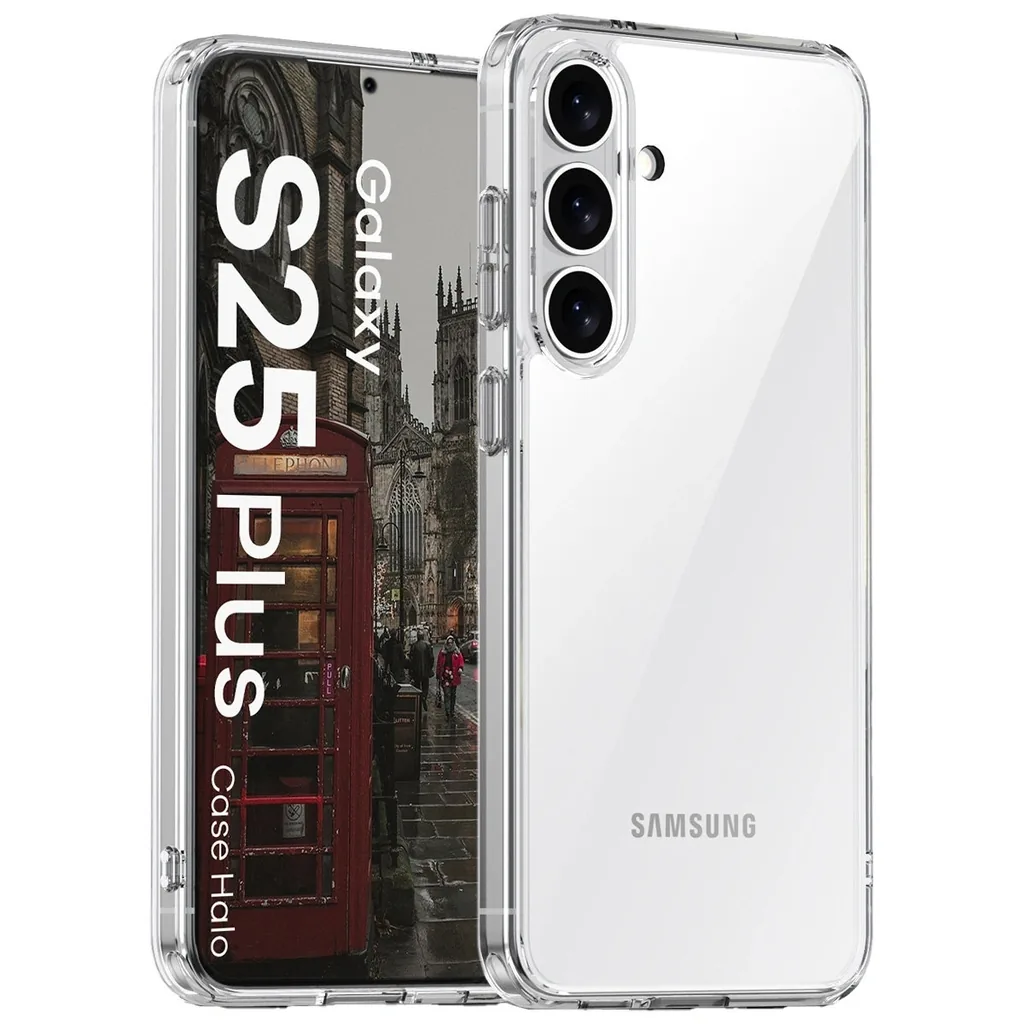 Kryt Bizon Case Halo Samsung Galaxy S25 Plus clear