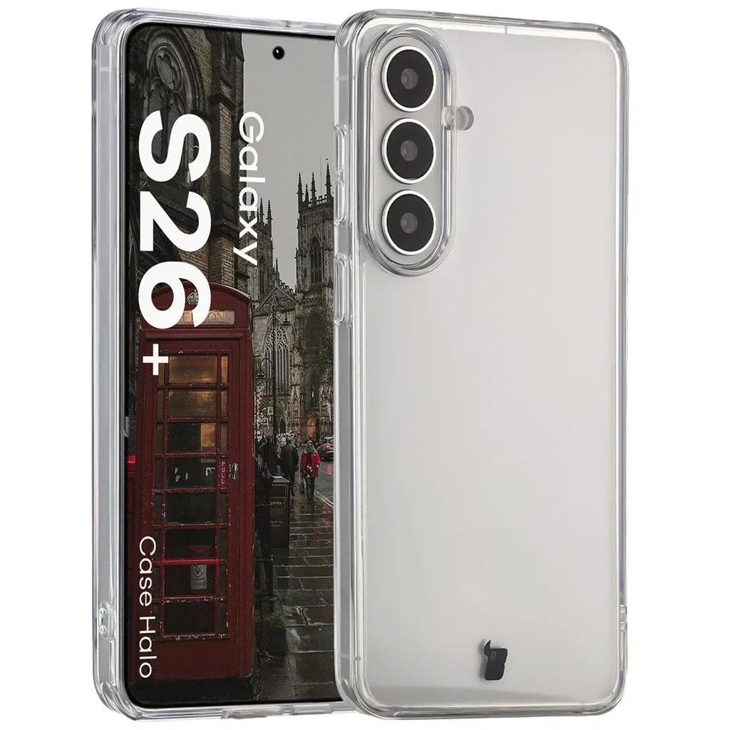 Kryt Bizon Case Halo Samsung Galaxy S26+ Plus transparent