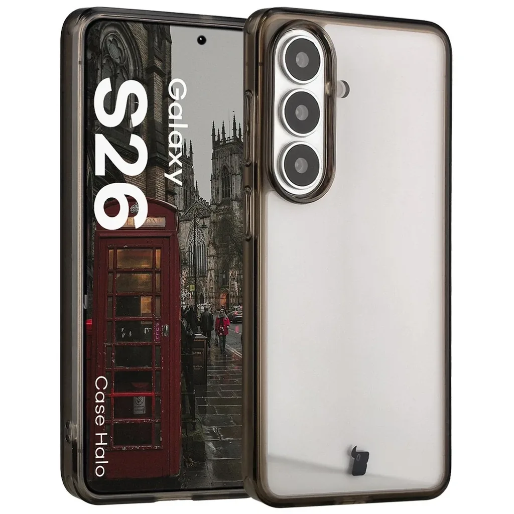 Kryt Bizon Case Halo Samsung Galaxy S26 smoky black