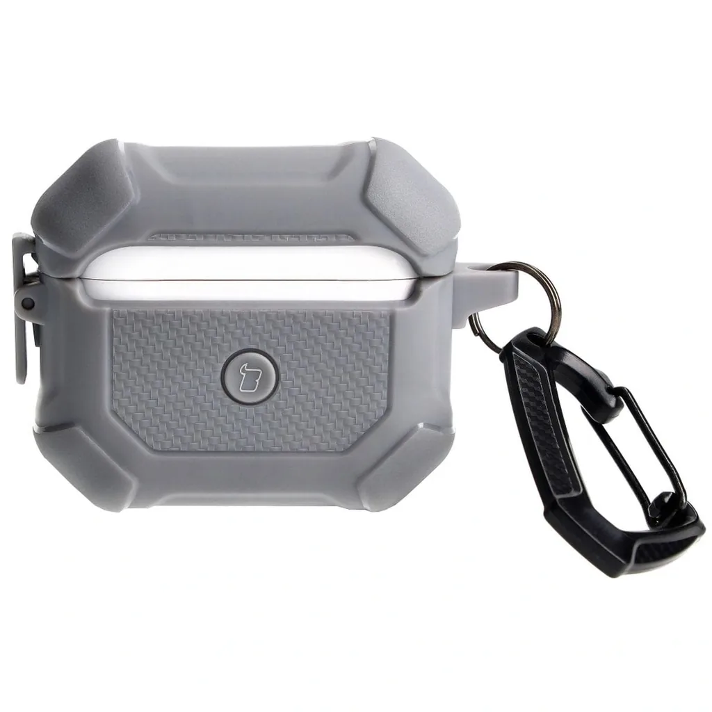 Kryt Bizon Case Headphone Armor Apple Airpods 3 grey