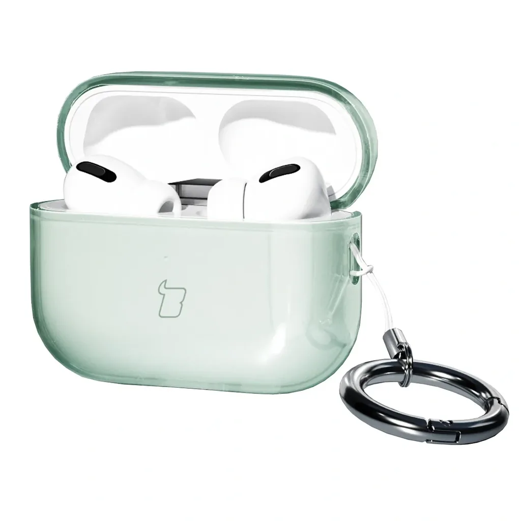Kryt Bizon Case Headphone Clear Apple AirPods Pro 3 clear-green