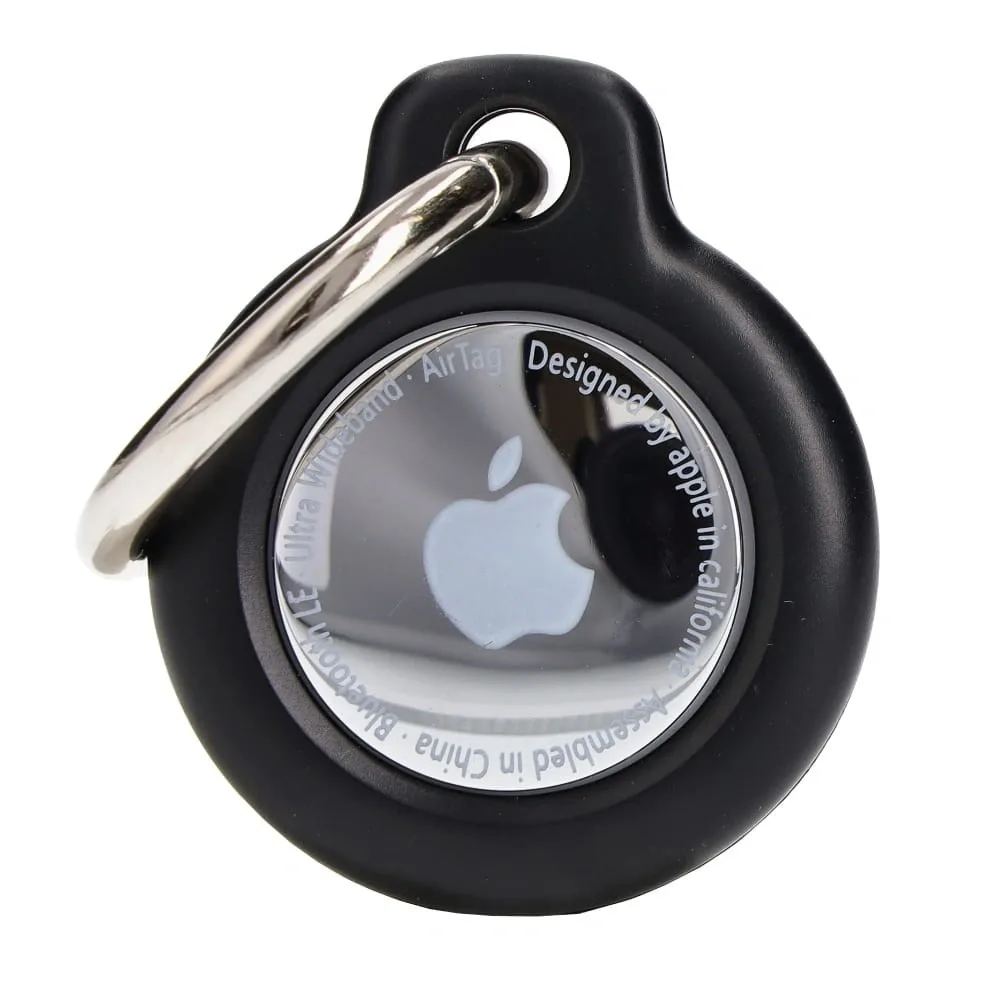 Kryt Bizon Case Locator Keychain Apple AirTag black