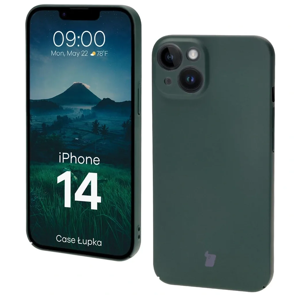 Kryt BIZON Case Lupka Apple iPhone 14 green
