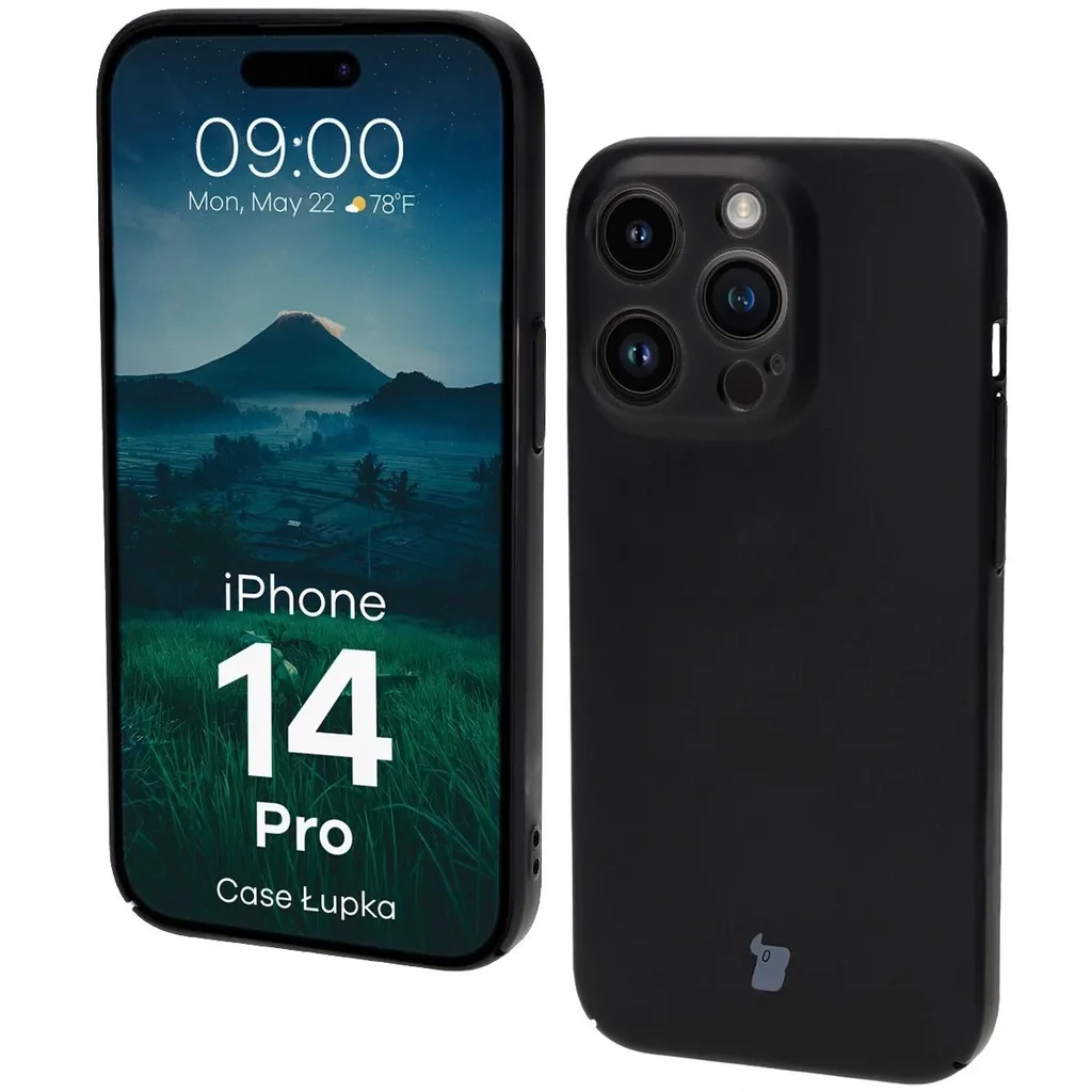 Kryt BIZON Case Lupka Apple iPhone 14 Pro black
