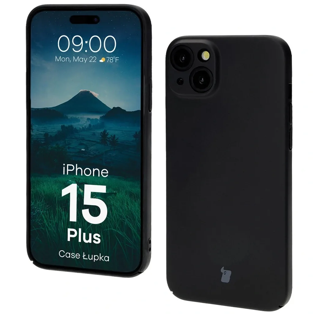 Kryt Bizon Case Lupka Apple iPhone 15 Plus black