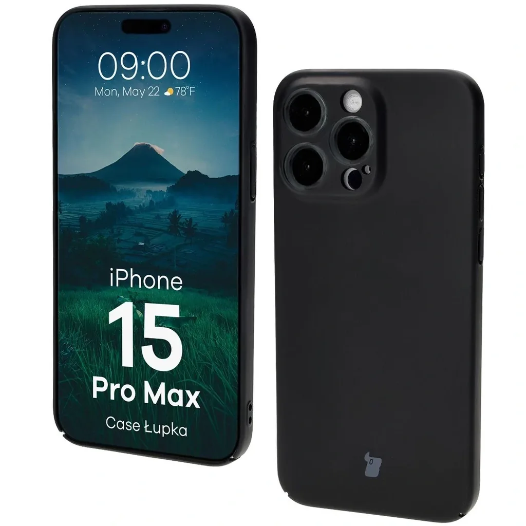 Kryt Bizon Case Lupka Apple iPhone 15 Pro Max black