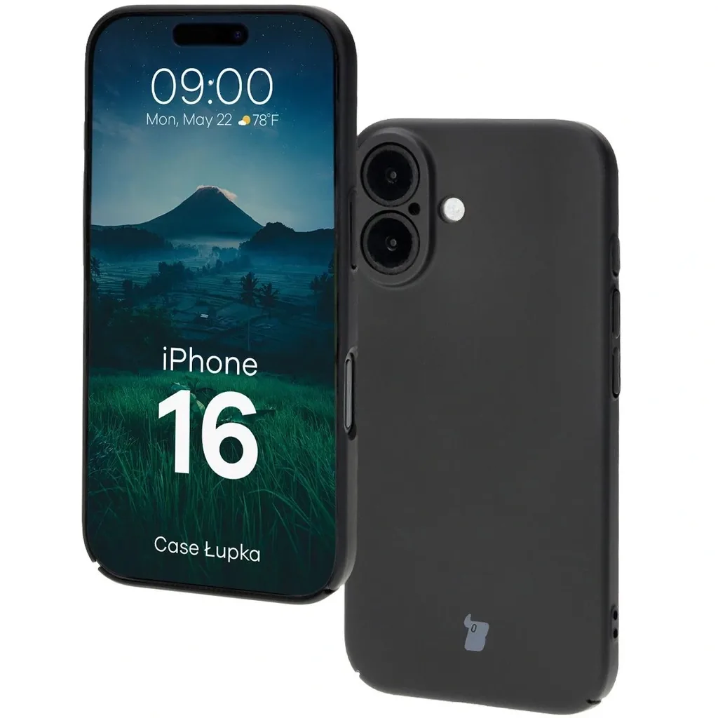 Kryt Bizon Case Lupka Apple iPhone 16 black