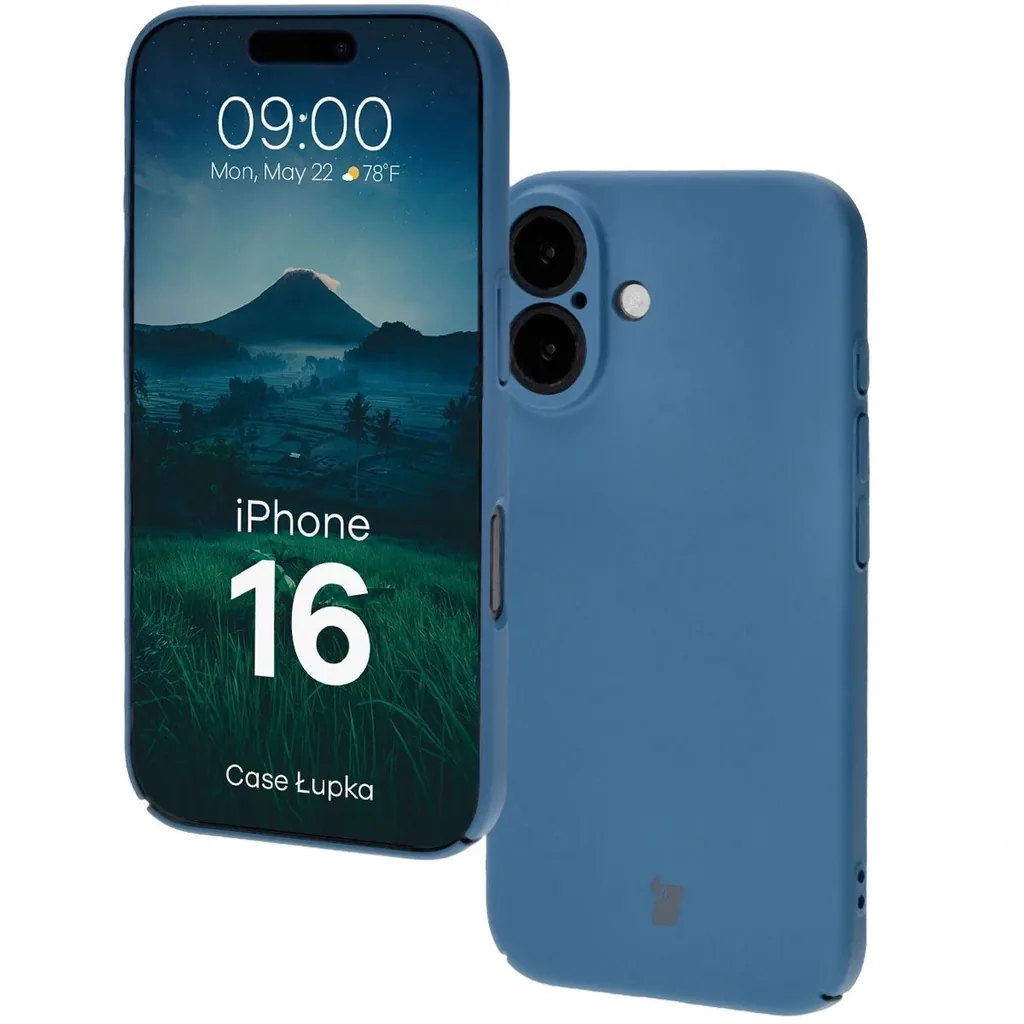 Kryt Bizon Case Lupka Apple iPhone 16 blue