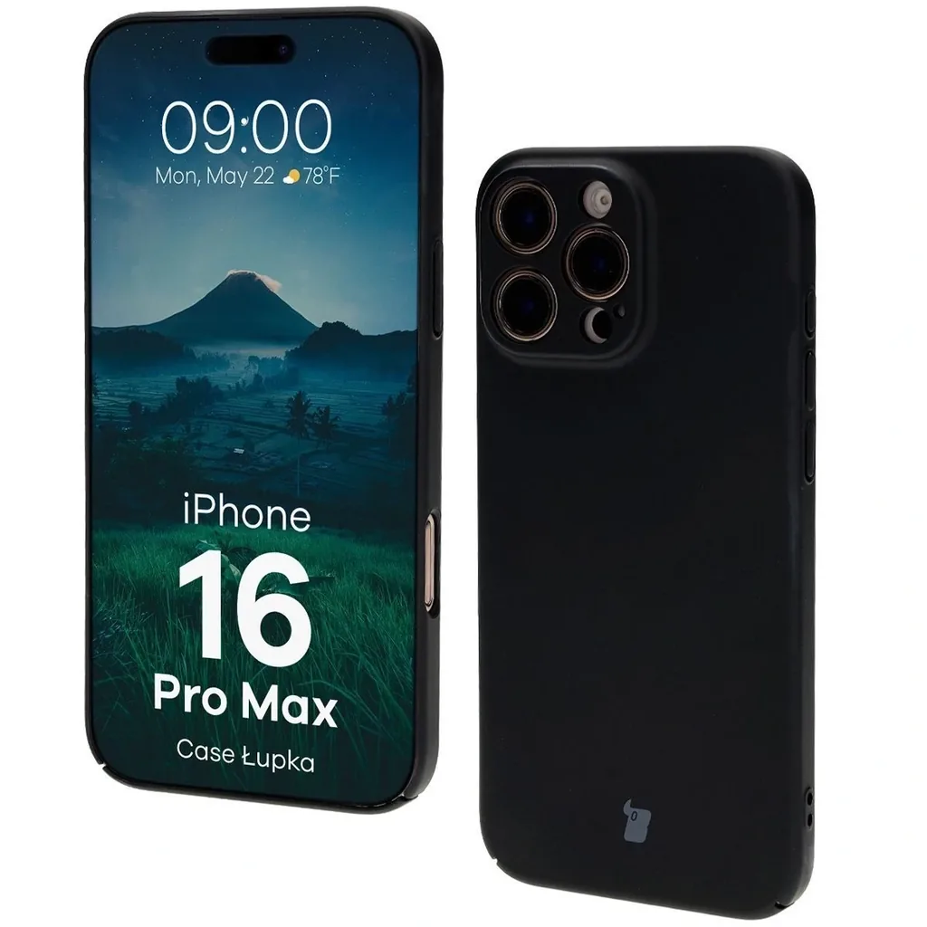 Kryt Bizon Case Lupka Apple iPhone 16 Pro Max black