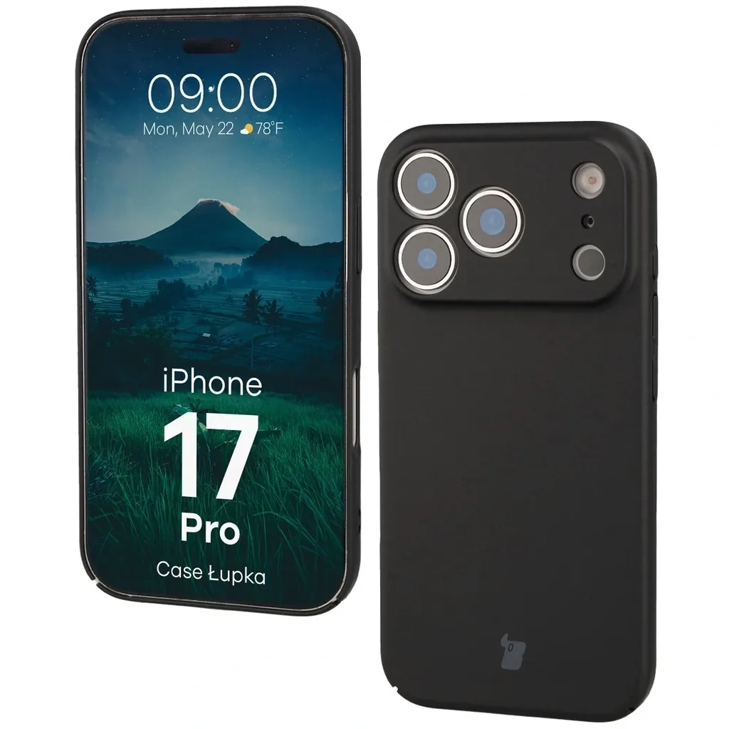 Kryt Bizon Case Lupka Apple iPhone 17 Pro black