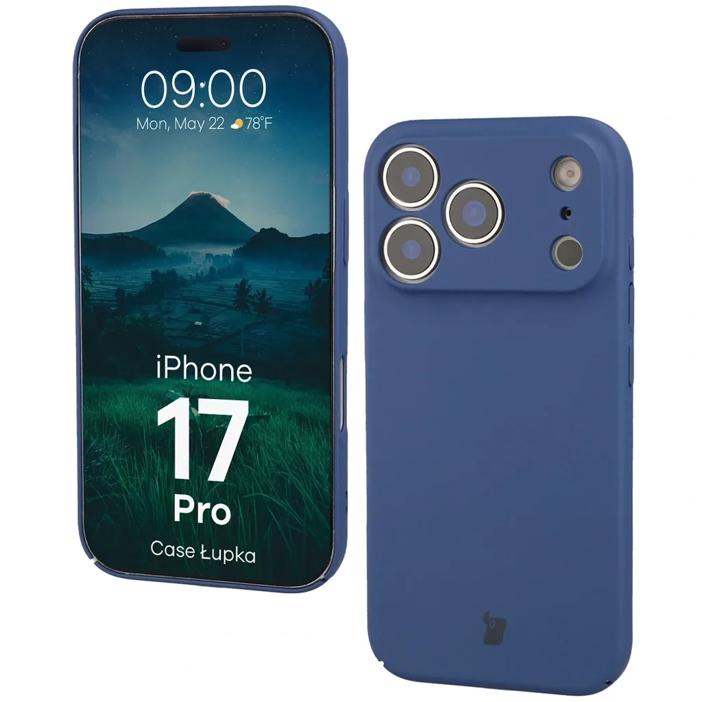 Kryt Bizon Case Lupka Apple iPhone 17 Pro blue