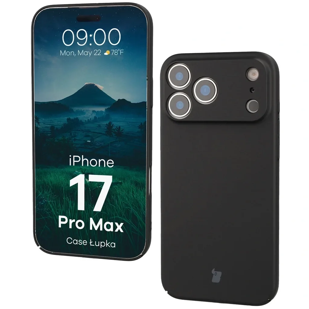 Kryt Bizon Case Lupka Apple iPhone 17 Pro Max black