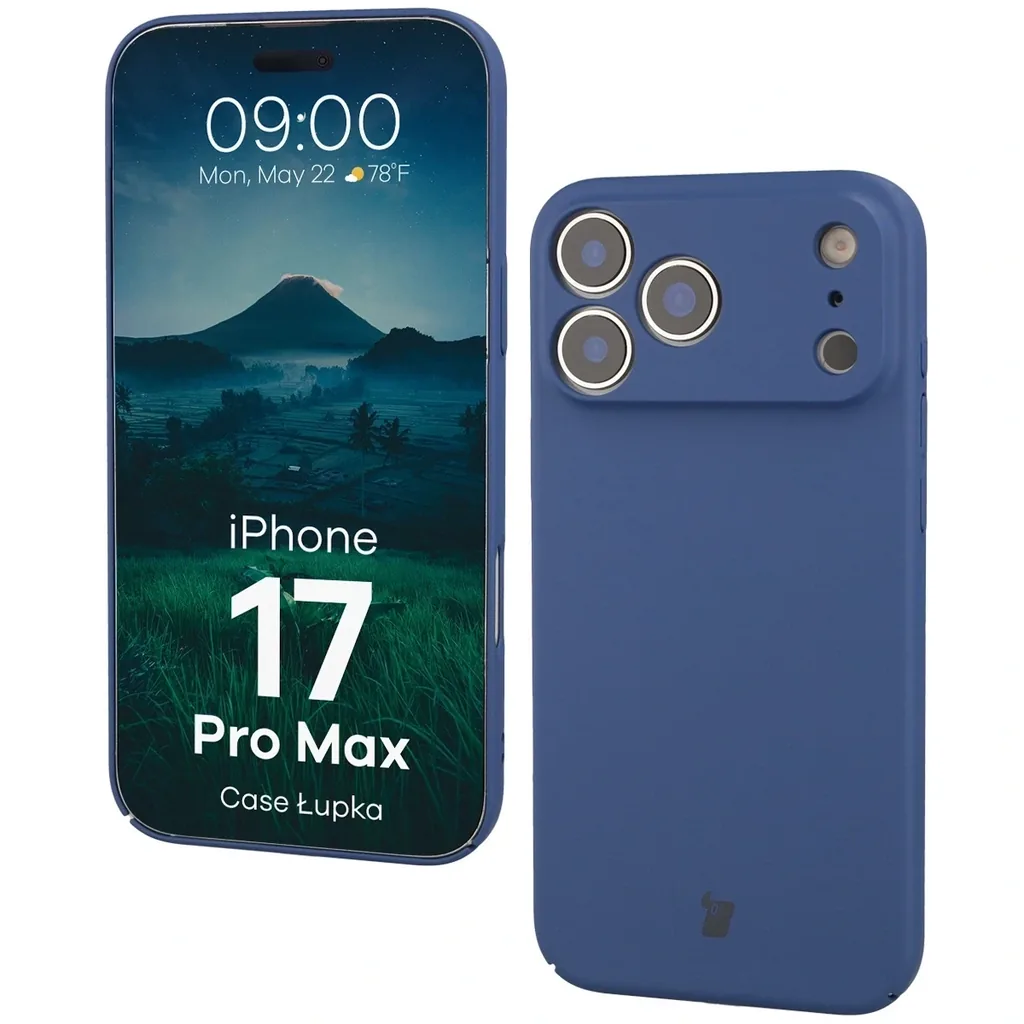 Kryt Bizon Case Lupka Apple iPhone 17 Pro Max blue