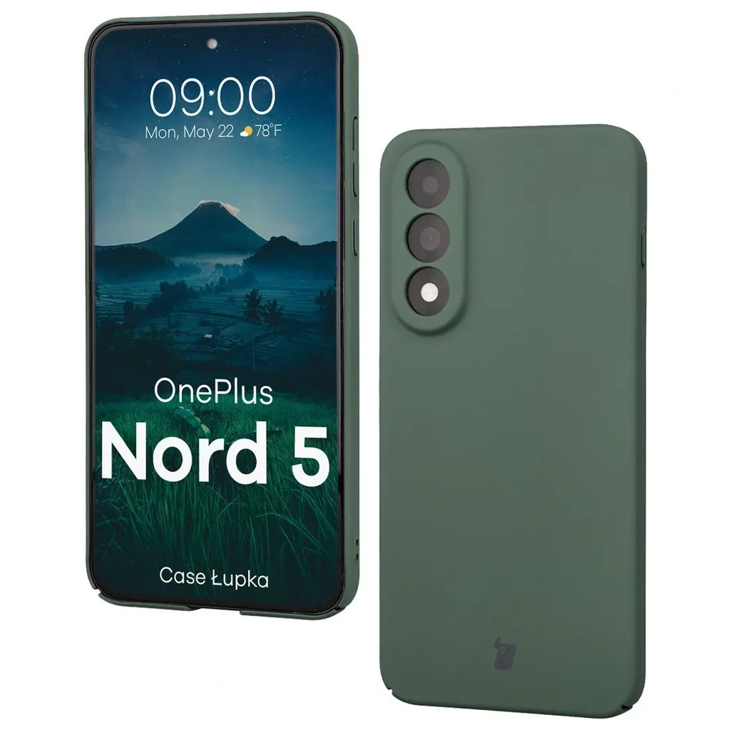Kryt Bizon Case Lupka OnePlus Nord 5 green
