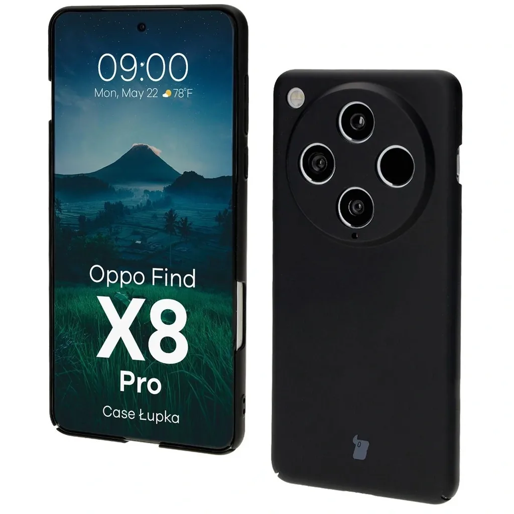 Kryt Bizon Case Lupka Oppo Find X8 Pro black